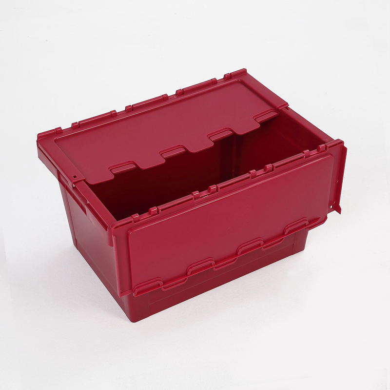 Plastic Crate, Logistics Box, Plastic Crate with Lid