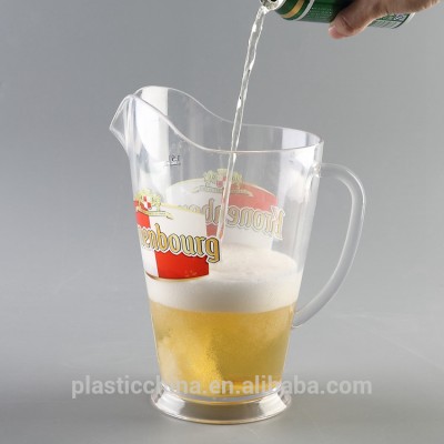 H503 1.5liter plastic juice pitcher with PIMMS logo printed