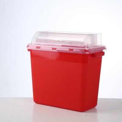 Different Capacity Square Disposable Syringe Container, Disposal Container/