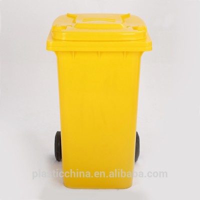 BT240B-1 240liter heavry duty two wheelie mobile garbage containers for sale