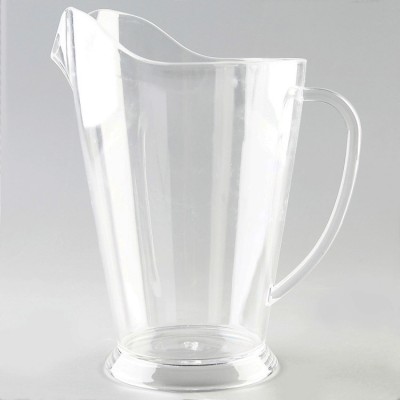 Clear Plastic Stackable Beer Juice Pitcher Beer Jug for Bar