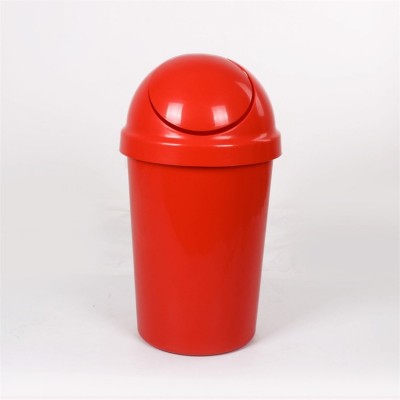 Free Sample Plastic Indoor Office Swing Lid 13 Gallon 50Liter Trash Bins, Trash Bins/