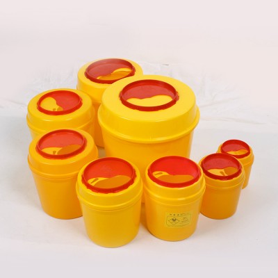 1L/3L/4L/5L/6L/8L/10L/15L Round Bio Medical Waste Bins Sharps box Waste Container Disposal Plastic Sharp Container