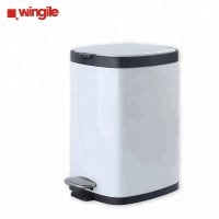 New designed 5l plastic waste bin with pedal novel for sale recycling dustbin