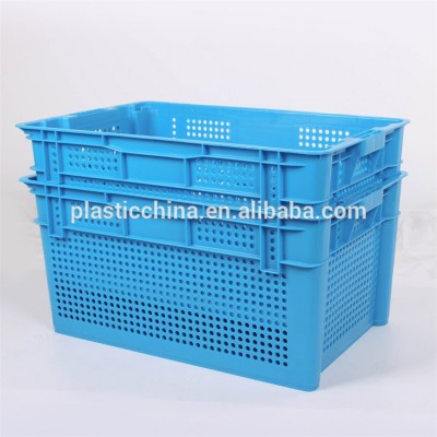 Large Farm Use Storage Stackable Plastic Crates For Fruits and Vegetables