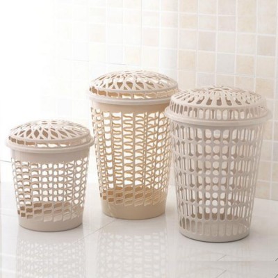 Large size basket for storage washing clothes organization plastic storage basket