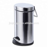 Hot Sell Oval 3L 5L 12L 20L 30L Stainless Steel metal Pedal bin / Trash Bin / Trash Can