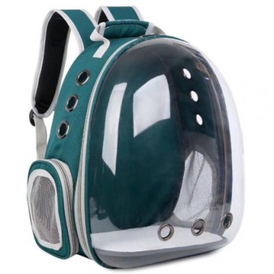 Dog Space Capsule Shaped Backpack Pet Travel Bag, Cat Transport Carrier/